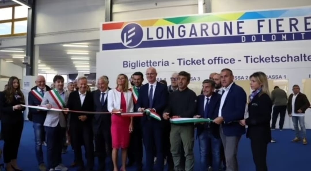 Inaugurazione di Dolomiti HoReCa – Dolomiti Show 2022 a Longarone (Bl)
