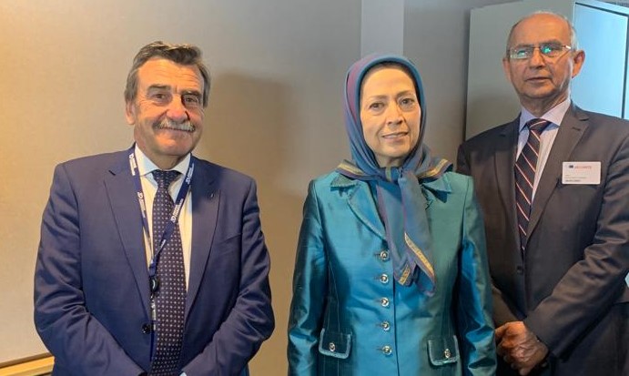 Incontro con la Presidente del Consiglio Nazionale della Resistenza Iraniana, Maryam Rajav