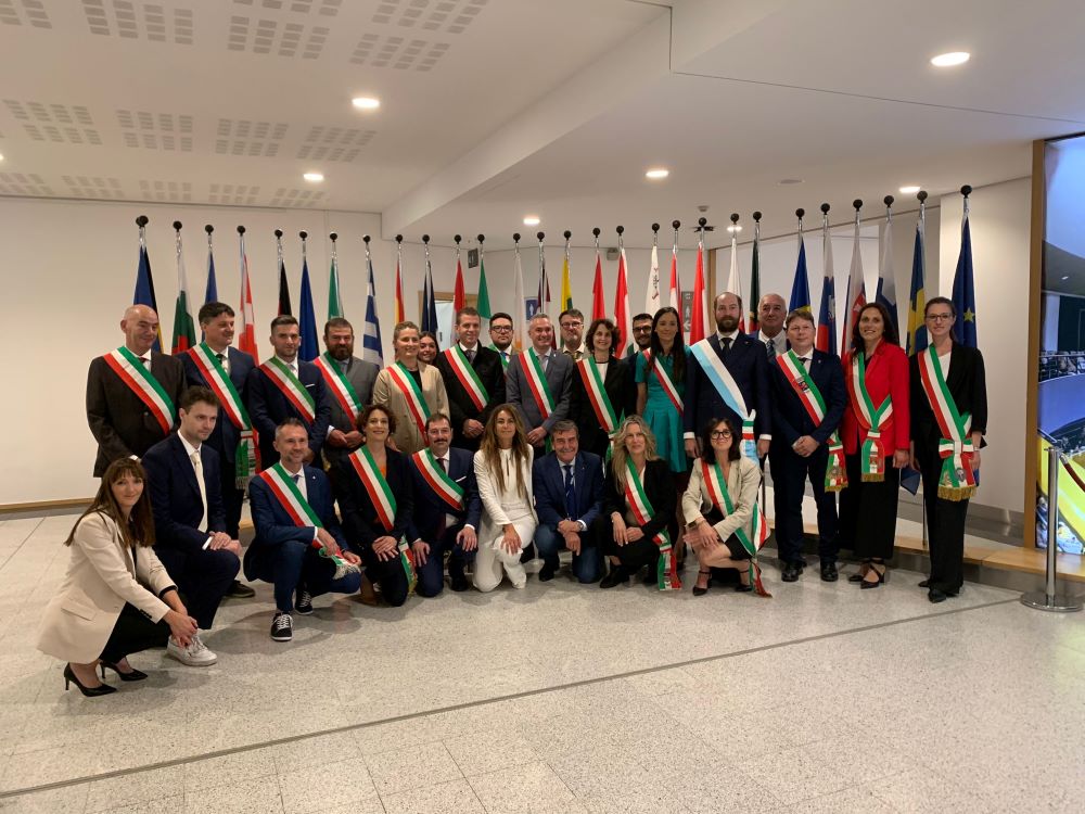Delegazione di amministratori di Treviso a Bruxelles