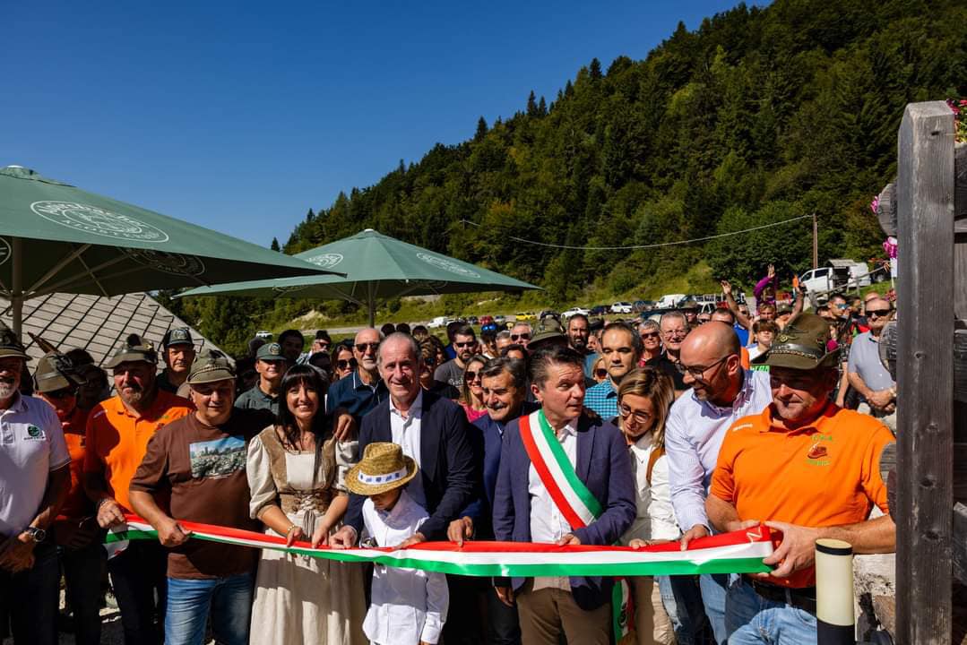 Inaugurazione nuovi locali dell’agriturismo Malga Illari a Chies d’Alpago (BL)