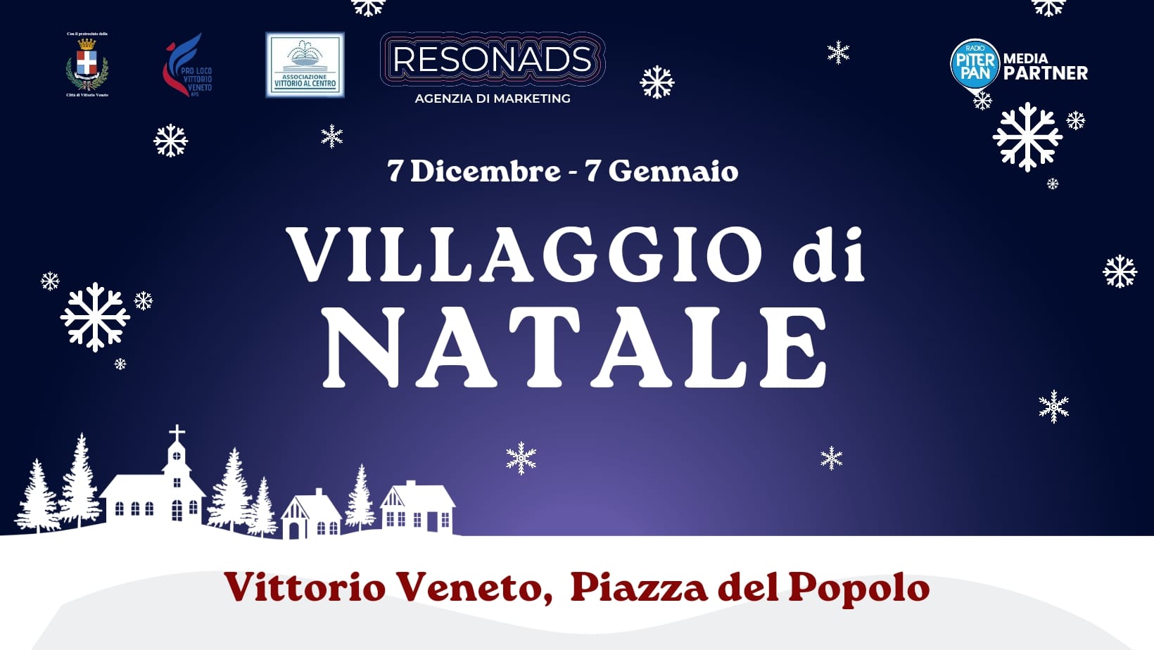Villaggio di Natale a Vittorio Veneto
